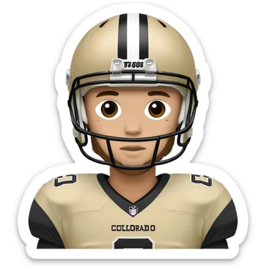 Travis Hunter Colorado buffaloes football player sticker