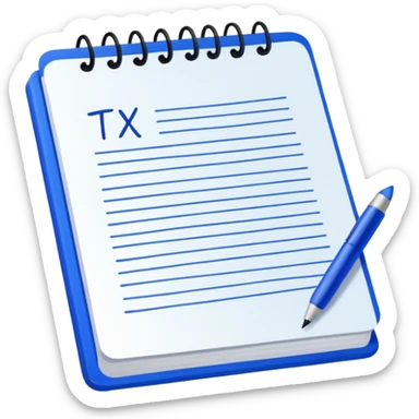 Tax learning note sticker