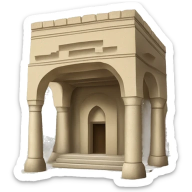 Yezidi lalish temple sticker