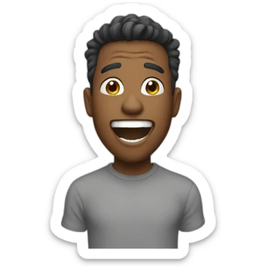 super excited sticker