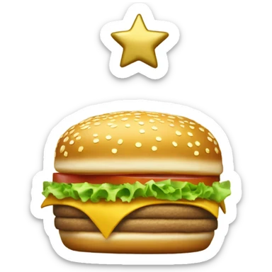 gold bigmac sticker