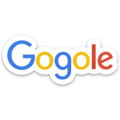 The phrase in portuguese "1 minuto de Google e tu resolve isso" in legible font and the name Google has the original colors sticker