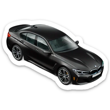 BMW F40 in black  sticker