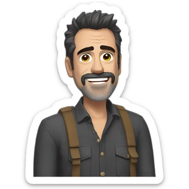 Jeffrey Dean Morgan  sticker