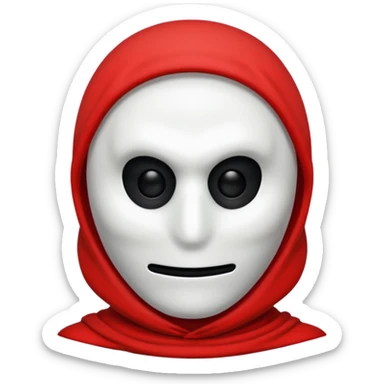 Shy guy from super Mario sticker