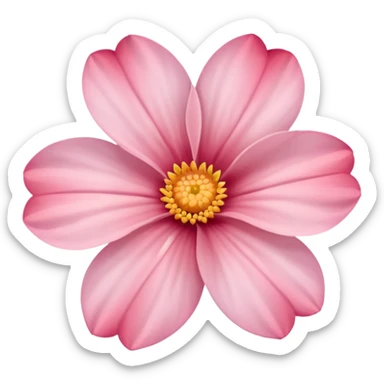 OMBRE BLUSH PINK FLOWER sticker