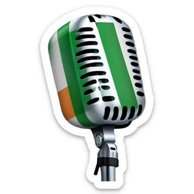 one direction microphones example niall's is with the flag of ireland sticker