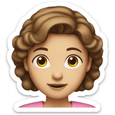 brown-hair-housewife sticker