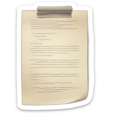 contract in smartphone sticker