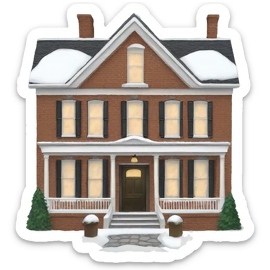 home alone house sticker