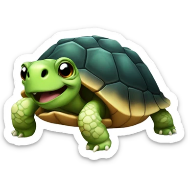 Tortoise cute sticker