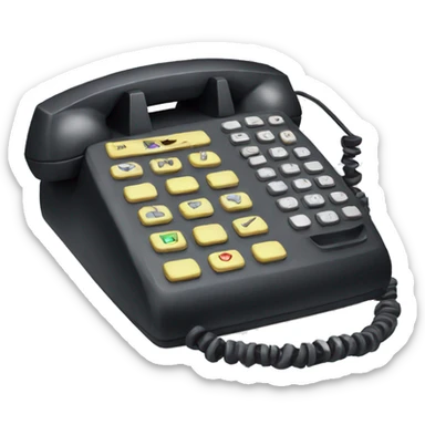 90s phone sticker