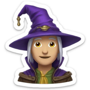 wizzardhat sticker