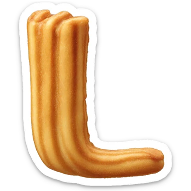 churro empacado sticker