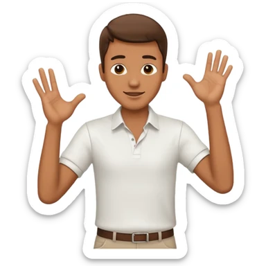 Le monsieur danse mobile sticker