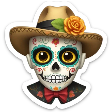Dia De Los Muertos sticker