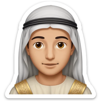 Árabe con brackets  sticker