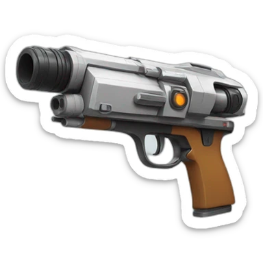Starwars blaster sticker