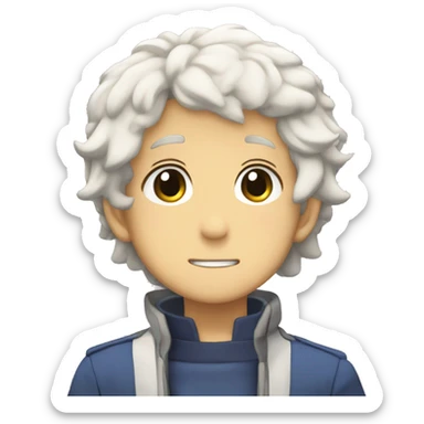 Himmel from the anime Frieren sticker