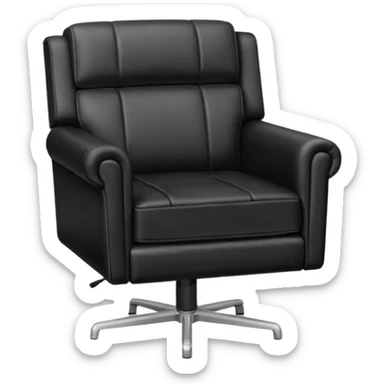 Interview chair from Mindhunter TV show sticker
