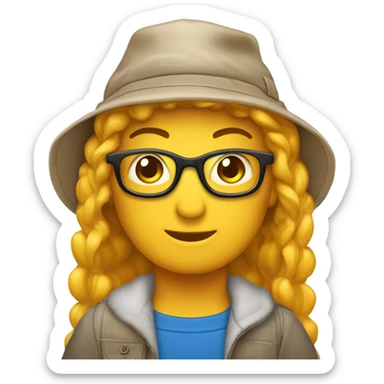 Imaginea prezintă un cap de țap stilizat cu o coroană, ochelari de soare, și o mantie roșie, deasupra cuvântului “EGAL” și a drapelului României. Stilul este caricatural, cu culori vii și contururi pronunțate. sticker