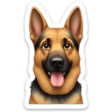 german shephard sticker