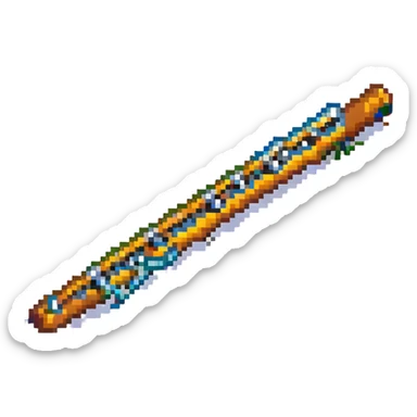 gime me an emoji of the flute zleda played  sticker