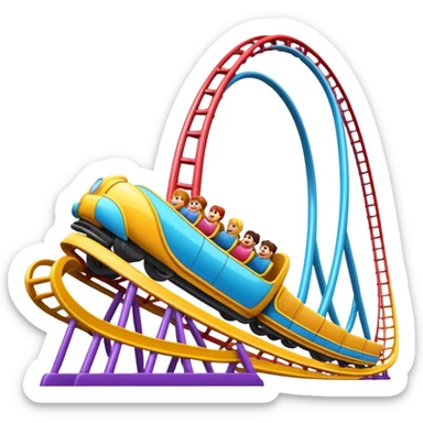 Amusement Park Rides sticker