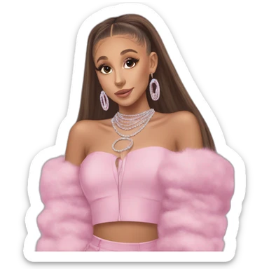 Ariana grande 7 rings era sticker
