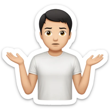 🤷🏽‍♂️ Man Shrugging sticker