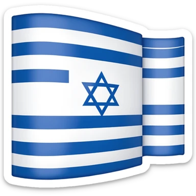 Israel 🇮🇱 with red no slash over it sticker