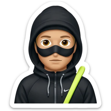 White person wearing a Nike Tex with hood and ski mask co all black and https://encrypted-tbn0.gstatic.com/images?q=tbn:ANd9GcTQEV3H5Fpq8Dp-ki2RTwgbdHqMsKZzDtarA9ywqiFzKVKjxdLc5Fq9yDOax7-XC4trueI2pFuItpqM_TVrGODdDG5la_rbm9lB8utSLKXm&s=10 sticker