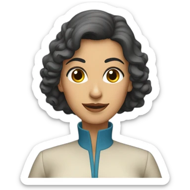 Madame Sarfati sticker