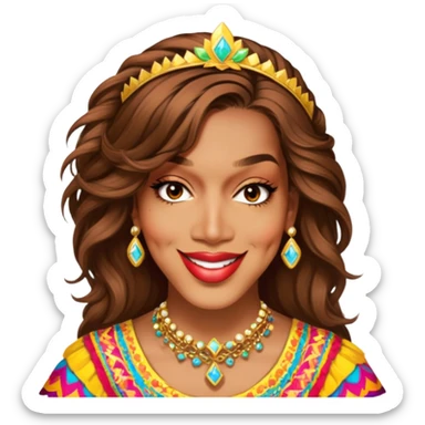 Colorful Parade Participant sticker