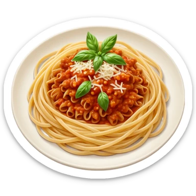 pasta bolognese sticker