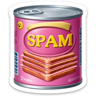 spam as any kind of unwanted, unsolicited message sticker