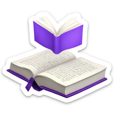 white book with letters in the middle that reads “anima” written in purple sticker