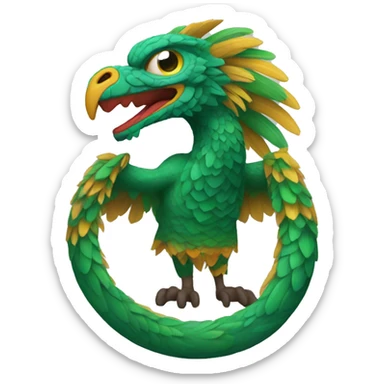 quetzalcoatl sticker