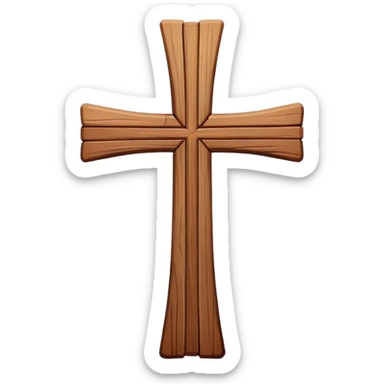 Cross sticker