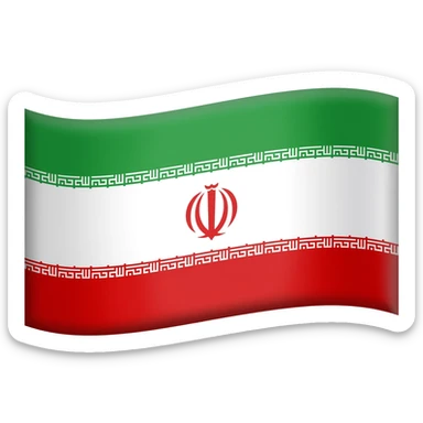 Flag of the Iran army sticker
