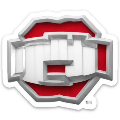 Ohio state logo sticker