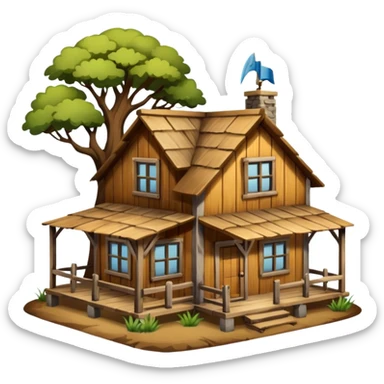 Homesteading sticker