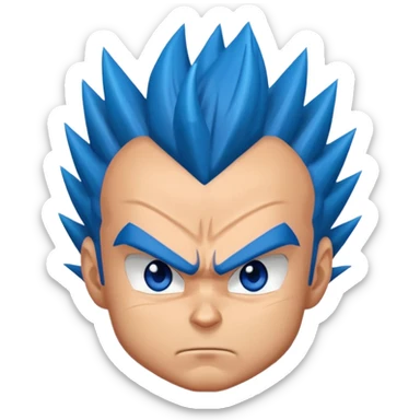 Vegeta blue sticker