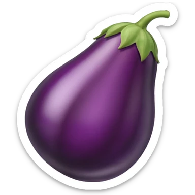 Aubergine sticker