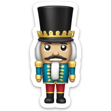 nutcracker toy  sticker