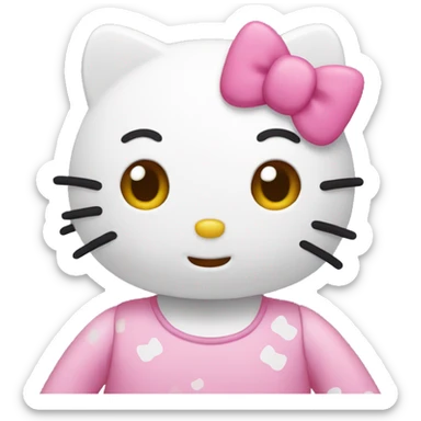 Hello kitty  sticker