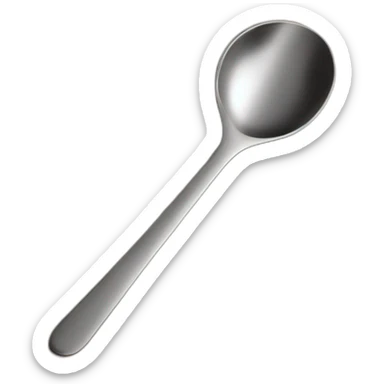 Stainless steel long cocktail mixing spoon sticker