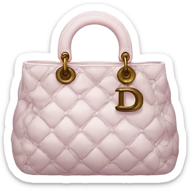 dior bag sticker