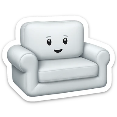Couch Cushion soft  sticker