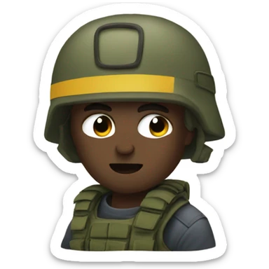 Combat warzone sticker